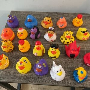 Source Unknown Colorful Rubber Duck Collection